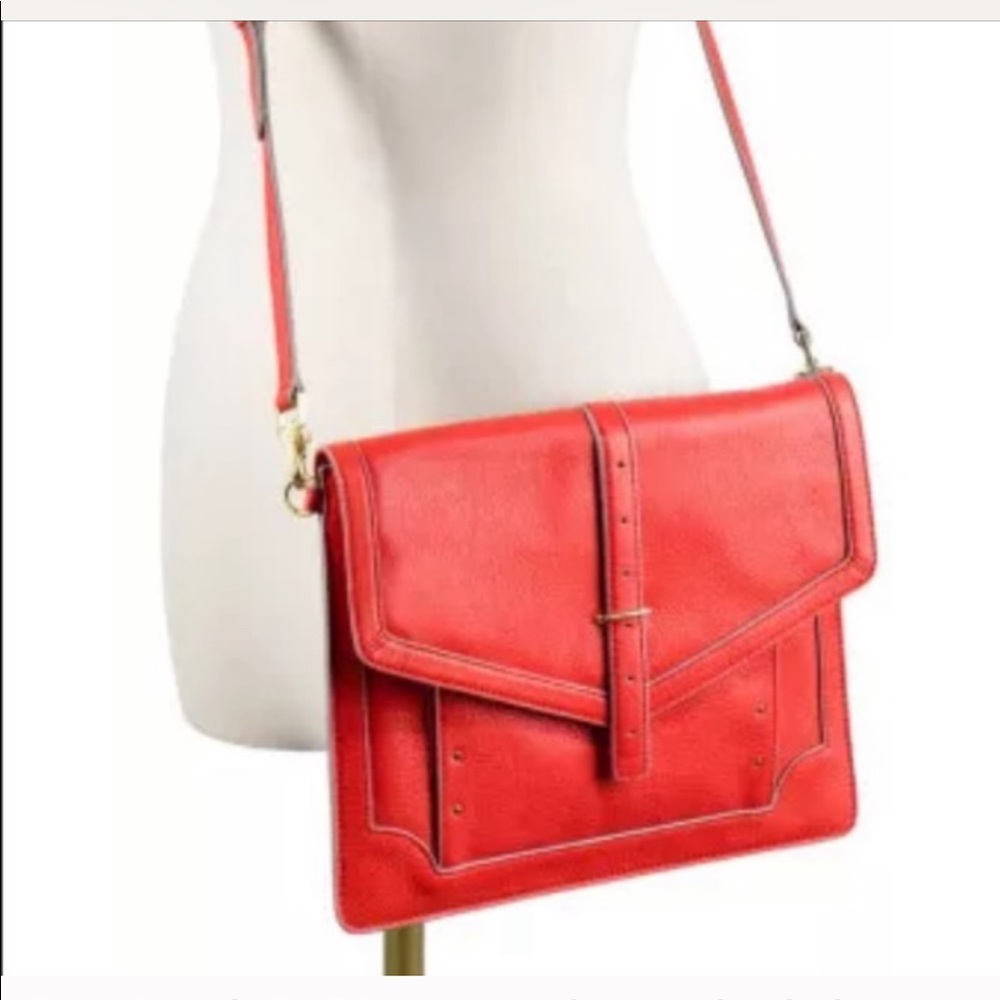 Tory Burch 797 poppy red bag